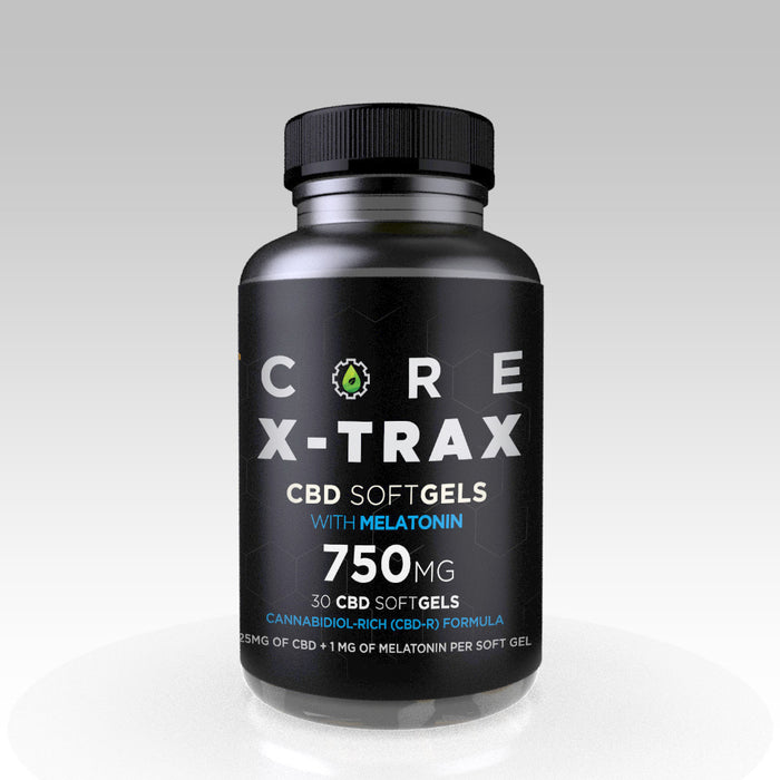 CoreXtrax CBD w/ Melatonin bottle