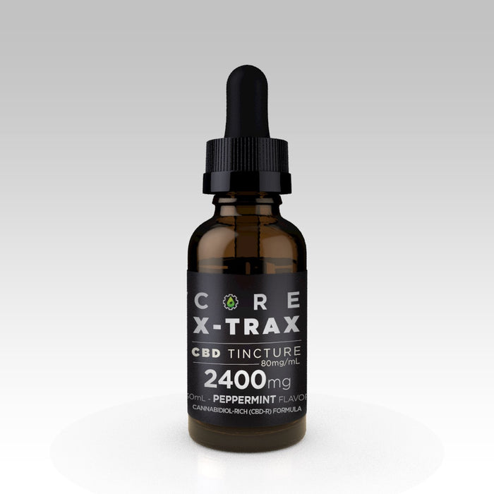 CoreXtrax CBD 2400mg Peppermint bottle
